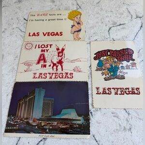 VINTAGE VEGAS RETRO POSTCARDS mid century Memorabilia
1950-1970 parents trip